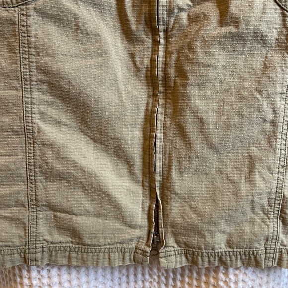 Woolrich Sleeveless Shift Dress with Full-Length Zip and Cargo-Style Pockets - L - Picture 4 of 8